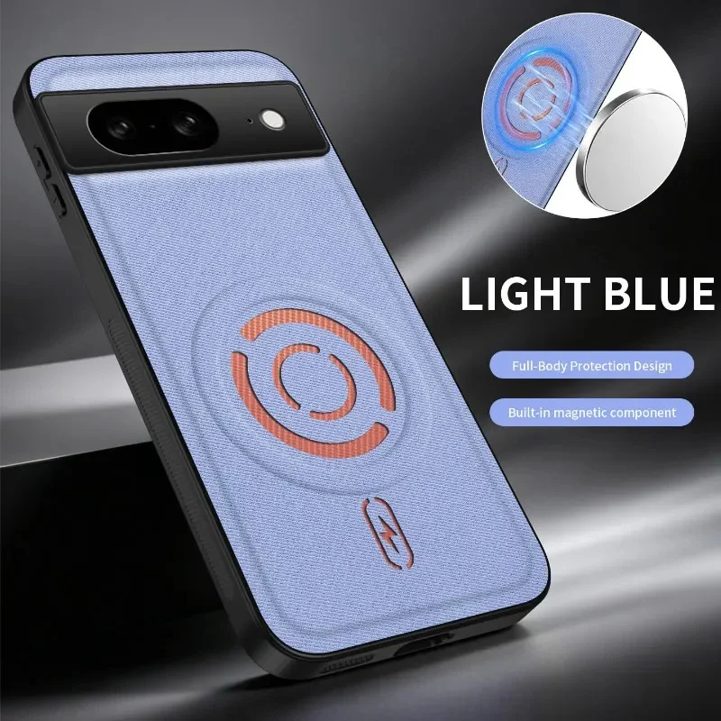 Luxury Technology Weaving Magnetic ShockProof Fabric Case – Premium Back Cover
