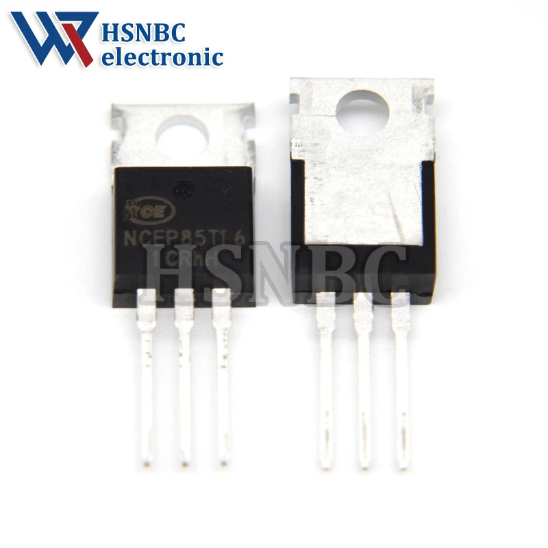 10Pcs/Lot NCEP85T16 TO-220 OR NCEP85T16D TO-263 85T16 160A 85V N-Channel Super Trench Power MOSFET Transistor New Original