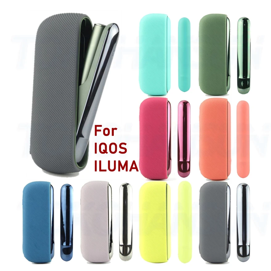 8 Colors New Design High Quality Silicone Case For IQOS ILUMA Full Protective Covere For IQOS 4 ILUMA Accessories best camera bag