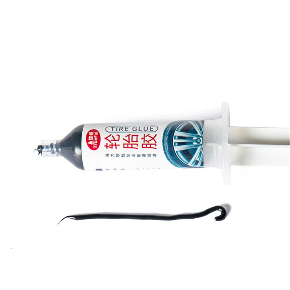 30ml Tire Repair Glue Liquid Strong Rubber Glue Black Soft Rubber Wear resistant Non corrosive Adhesive Instant Strong Bond Tool liquid glue
