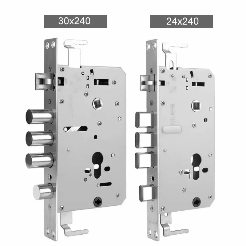 Security Door Lock Panel Handle and Body door lock