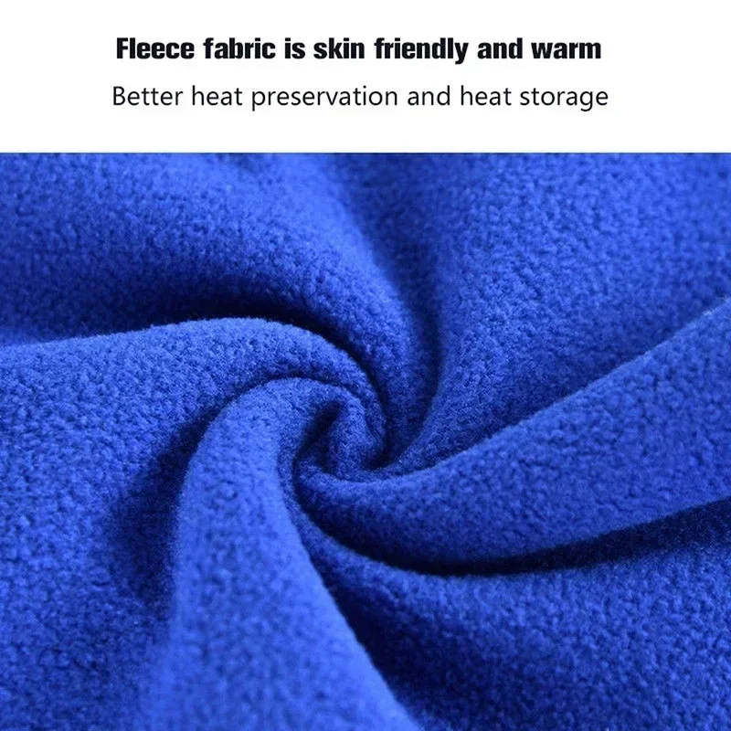 Winter Polar Coral Fleece Men Face Mask Neck Warmer Balaclava Beanies Thermal Head Cover Sports Scarf Ski Caps Warm Accessories 5
