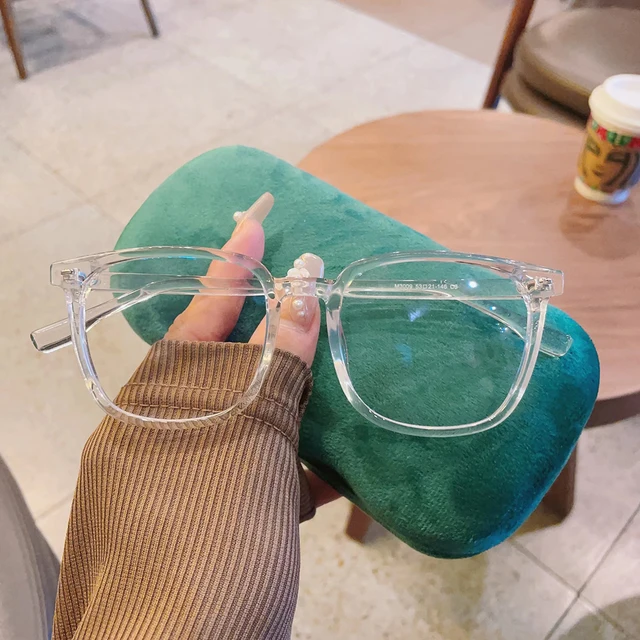 Montura transparente para gafas de ordenador para hombre y mujer, lentes con bloqueo de luz azul, redondas y cuadradas - Imagen 3