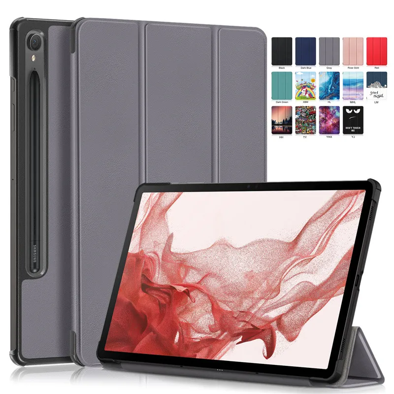Per Samsung Galaxy Tab S9 Fe S8 S7 Plus S7 Fe 12 4 Tablet Cover Magnetica Pieghevole Funda Per Galaxy Tab S8 Plus S7 S8 S9 Case