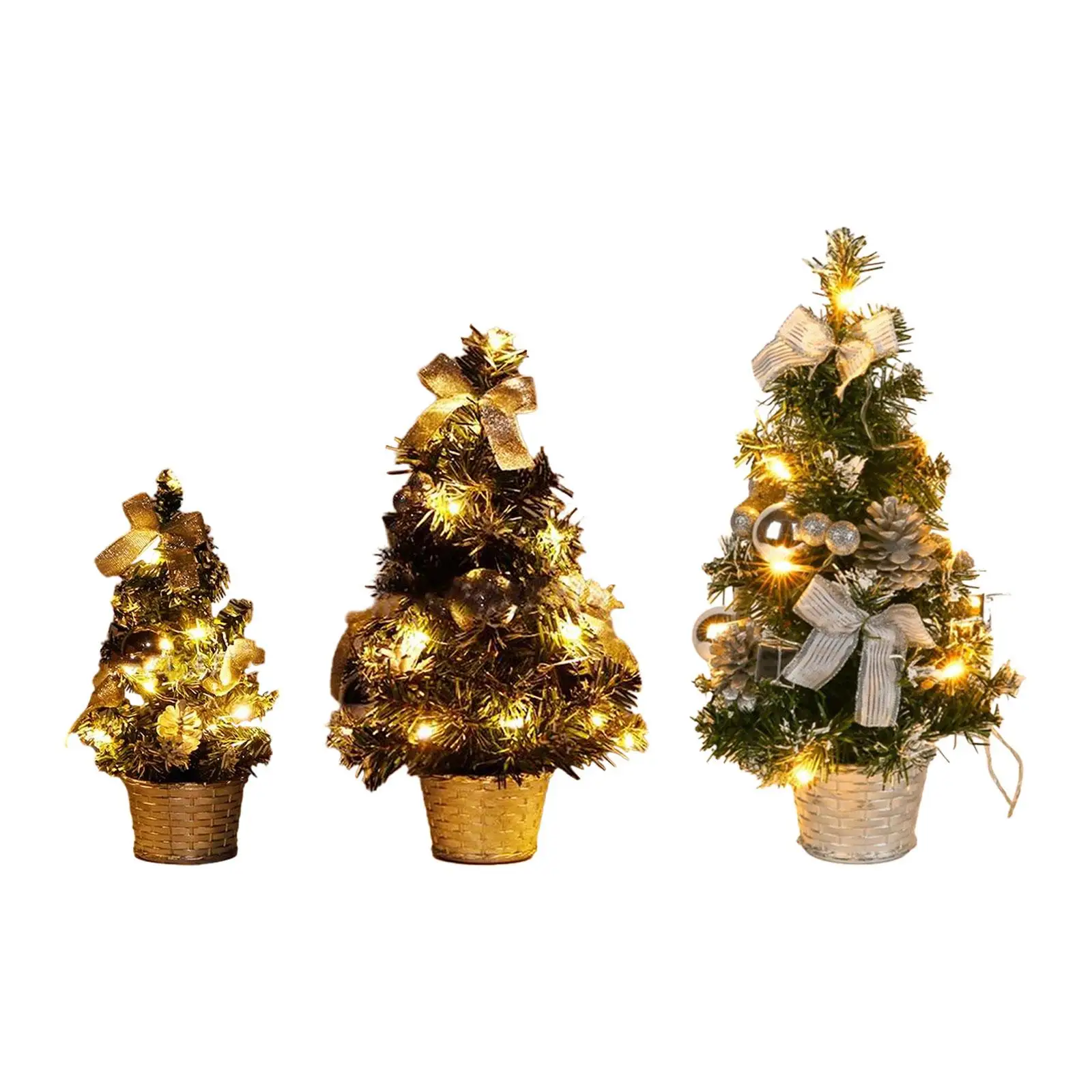 

Рождественская мини-елка с подсветкой, украшение для дома, рождественский подарок, Рождественское украшение для рождества, улицы, дома, праздника, офиса