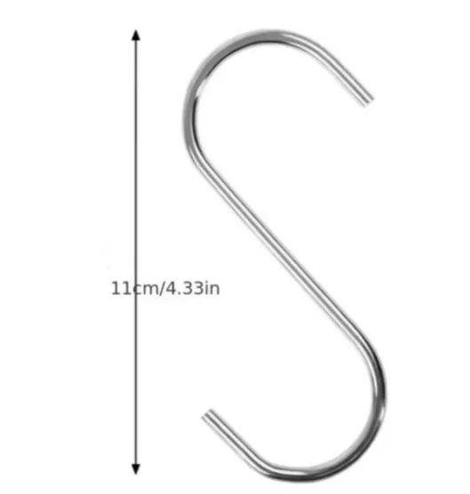 Stainless Steel Glass Door Mounted Detachable Hanger with Non-Perforated Clothes Hook