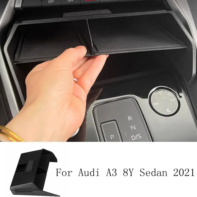 Frame A3 For Audi A3 8Y S3 2021-2025 Made Of Alcantara Center Console Driver Glove Box Panel Trim Sticker Car Interior Tuning Accessories Frame A3 Size