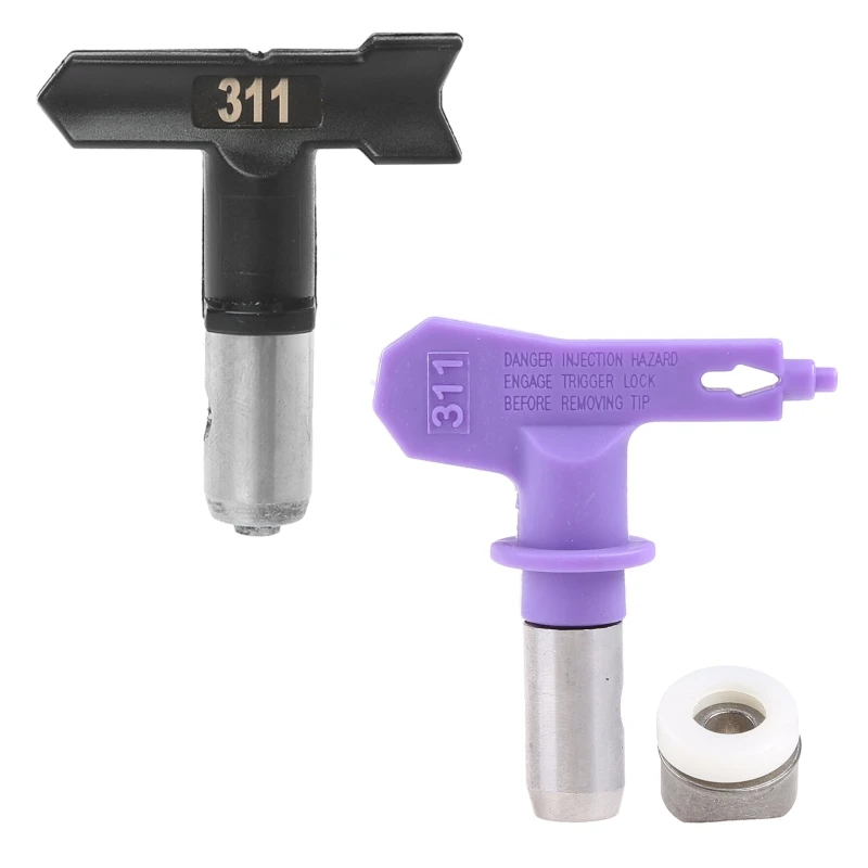 white seal repair kit 704586 accessories airless sprayer for 440 450 series ordinary seal packing replacement durable Durable Airless Tips Seal Nozzle For Paint Sprayer Garden Power Tools