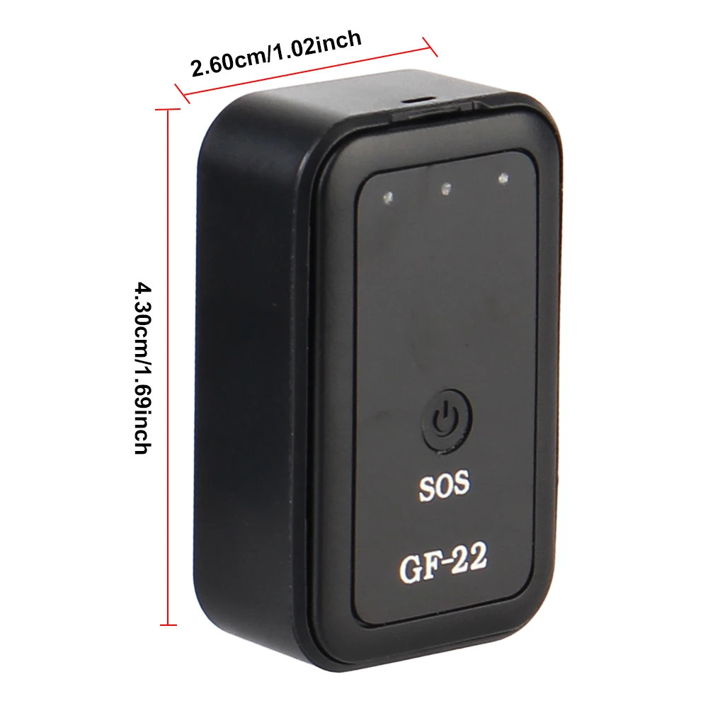GPS Real Time Tracking Locator Device Mini Car Tracker SOS emergency help Real-time Vehicle Locator Anti-theft GPS Tracker