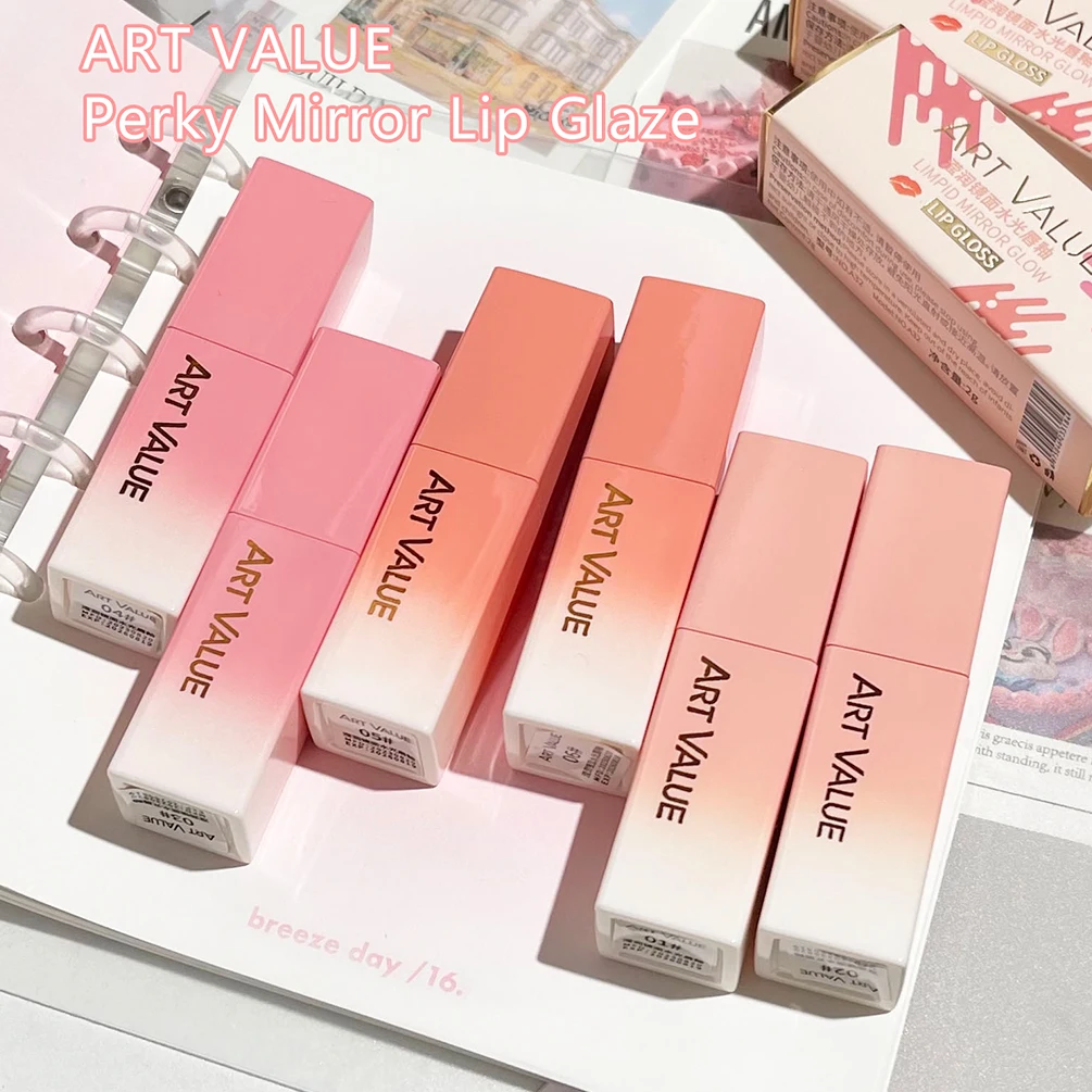 Lip Gloss Lip Makeup Lip Glaze Lip Tint Lip Plumper Mirror Lip Glaze Moisturizing Lip Gloss Non-Stick Cup Long-Lasting Makeup Water Glossy Liquid Lipstick Tint Plumper Cosmetic
