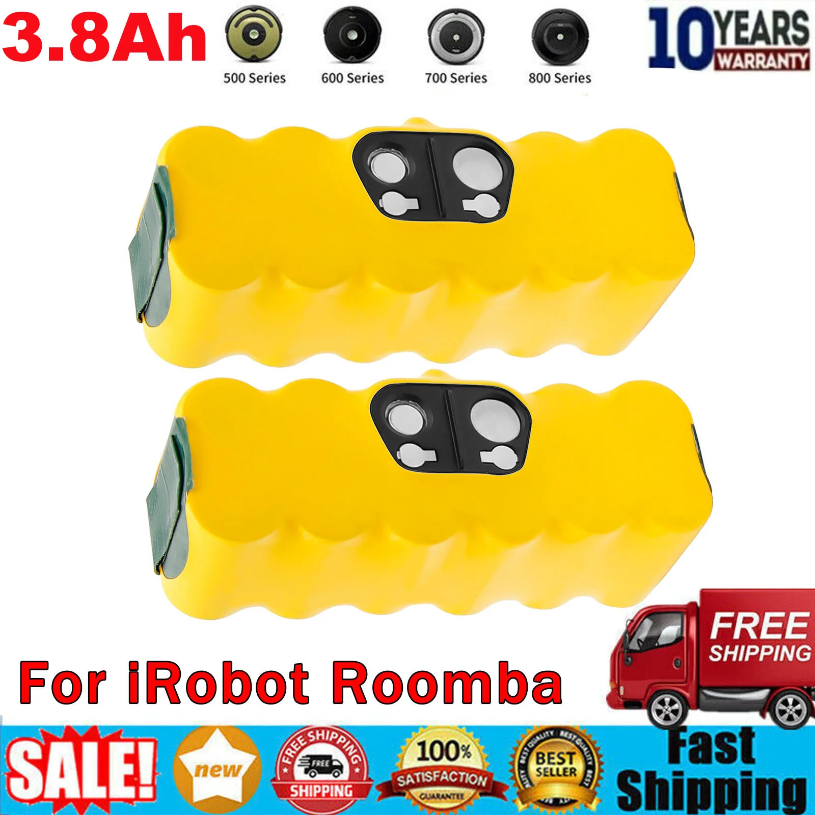 144V3800mAhforiRobotVacuumCleanerBatteryforIRobotRoomba500