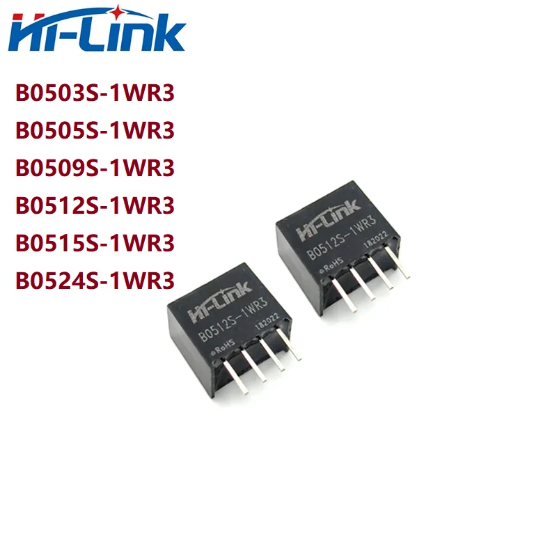 

2 шт., бесплатная доставка, Hi-Link, от 1 Вт, от 5 В до 3,3 В, 5 В, 9 В, 12 В, 15 В, 24 В, стандартный изоляционный переключатель, модуль источника питания постоянного тока