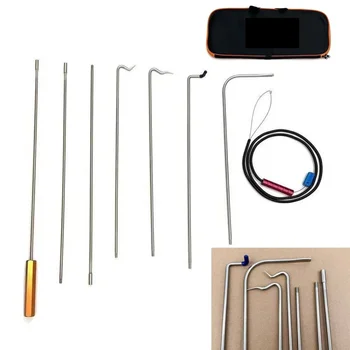 9 Pz/set Chiave Della Porta Dell'auto Perduta Blocco Sblocco Kit di Strumenti Aperti Apertura Di Emergenza + Pompa Ad Aria Nera Car Styling Parti Accessori Auto