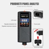 JCD 8858A Micro Hot Air Gun 750W Soldering Rework Station LCD Digital Display Hair Dryer Welding Repair Tools BGA SMD Heat Gun 4