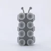 Sucker Shower Head Holder Reusable Shower Bracke Movable Suction Cup Caterpillar Shape Rack Bathroom Accessories 5