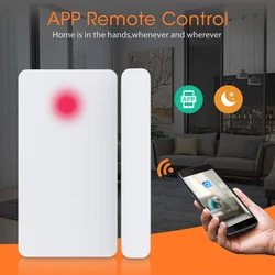Tuya Smartlife – détecteur de porte/fenêtre, wi fi, application, Notification, alerte, capteur de sécurité, compatible avec Alexa Google Home 