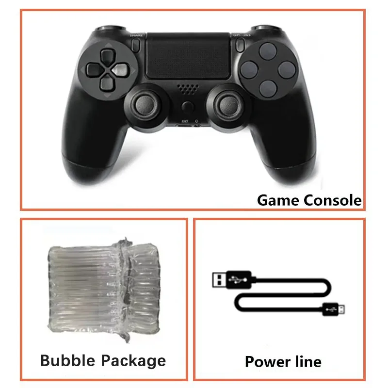 Wireless Bluetooth Gamepad Controller for Playstation 4 Console Joystick Compatible with PS4/PS3/TV/PC/IOS ﻿