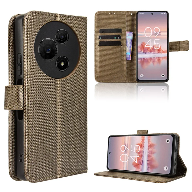 Leather Flip Wallet Case | Magnetic Book Cover Stand Holder | Premium Shell Capa s