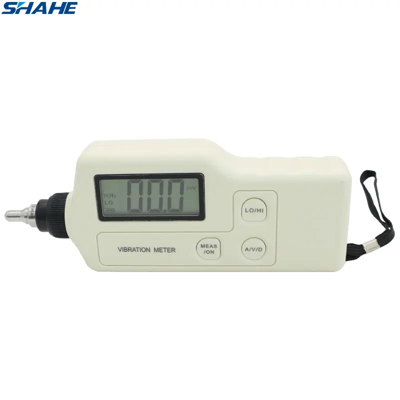 Shahe Portable Handheld Vibration Meter Vibrometer Digital Vibration
