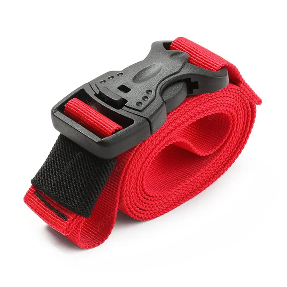 Buckle Cargo Tie Luggage Belt Strap Travel Nylon Camping Hiking Outdoor Tools Porable Duty Tie Down Cargo Strap
