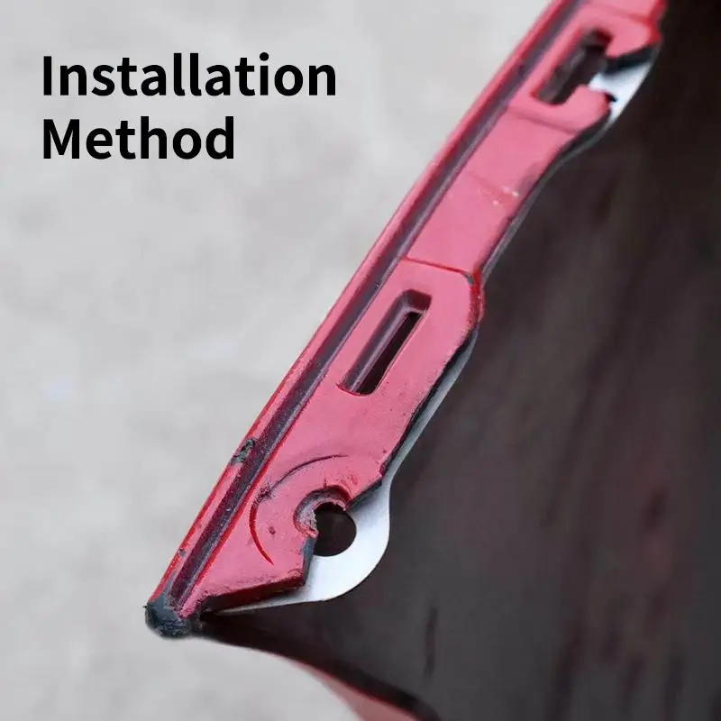 【MO】2Pcs 어코드 2008-2013용 깨진 강화 스테인레스 스틸 금속 브래킷 앞 범퍼 수리 금속 플레이트 버클