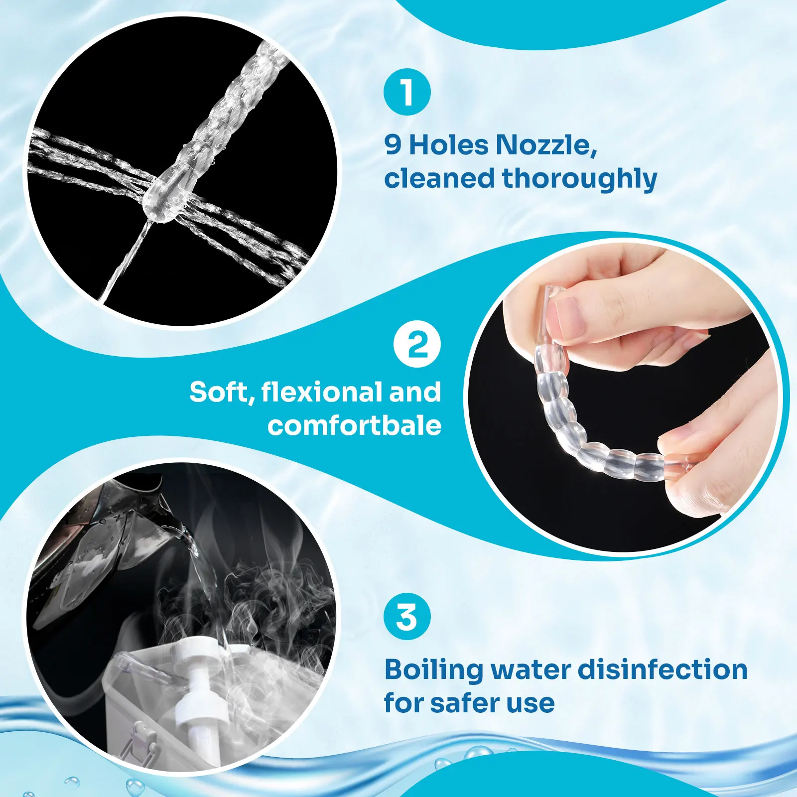 Rectal Syringe Clean Stream Anal Douche Enema Colon Cleaner Kit For Women Vaginal Clearner Anal Douche Enema Tool Health Care 6