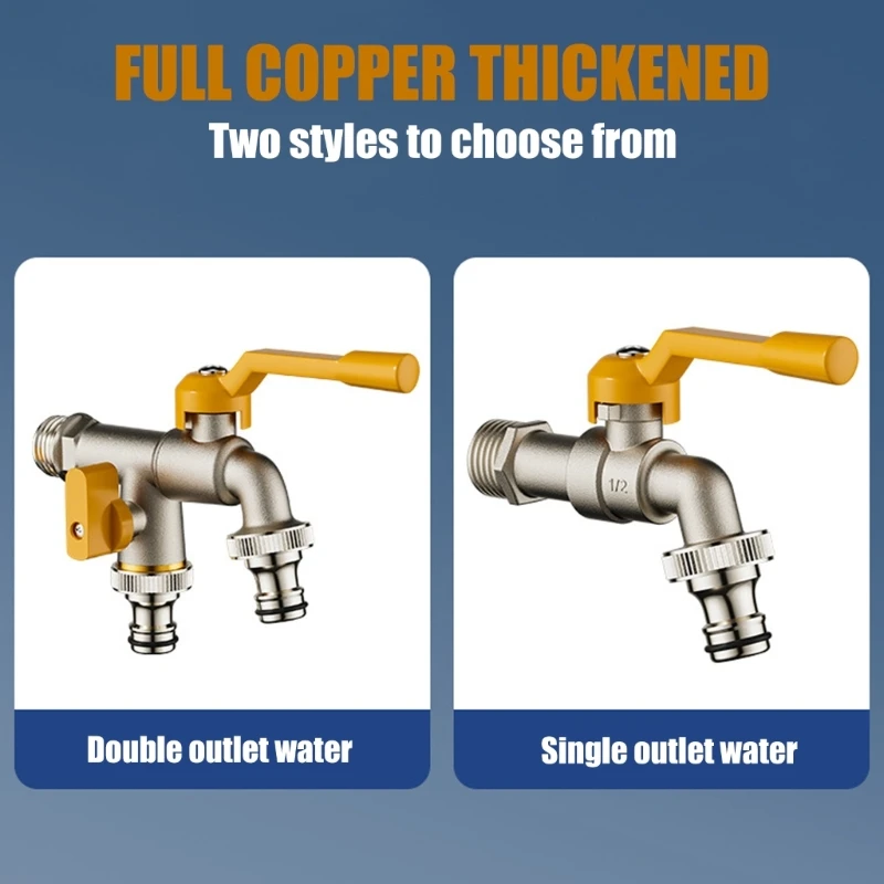 Outdoor Water Faucet Non-Freeze Design Harsh Weather Conditions faucet valve