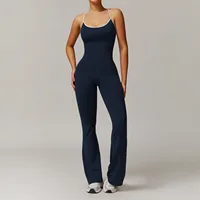 Workout Jumpsuit Sports Overalls Women One Rompers Gym Clothing Running Fitness Suits Training Gym Tracksuit Sportswear Yoga Set 2