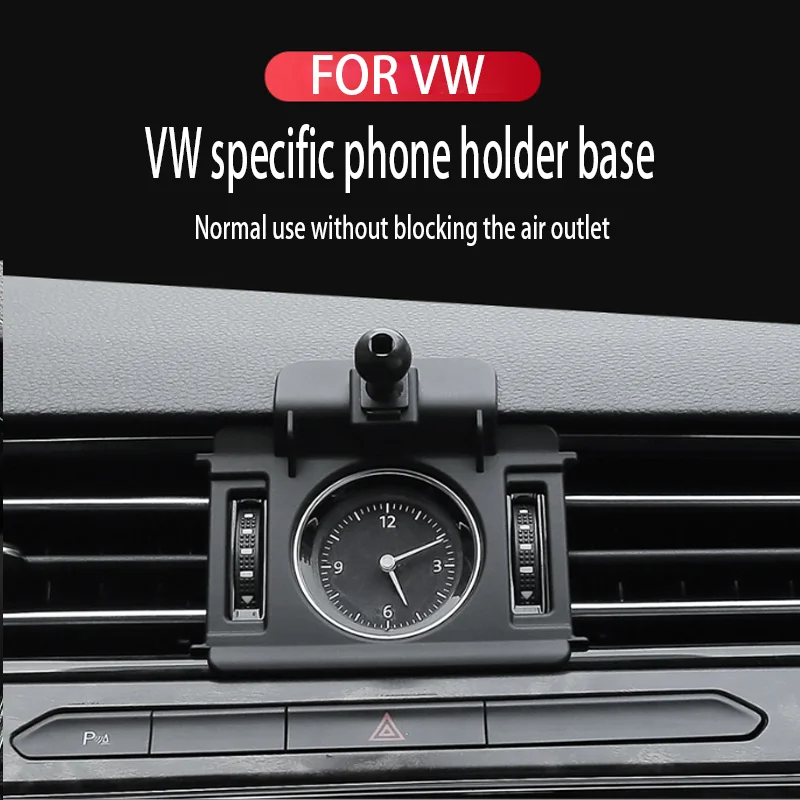 Phone Holder Mobile Phone Holder FOR POLP Passat1 Tiguan Golf Dedicated mobile phone holder for special vehicles Car navigation buckle base Automotive Interior