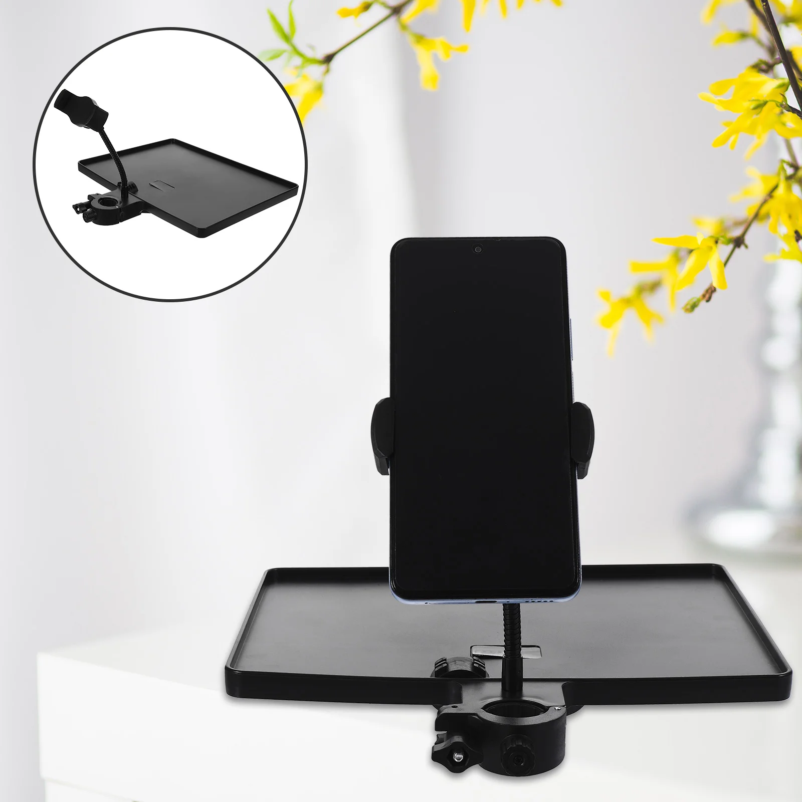 

Microphone Stand Tray Professional Microphone Accessories Microphone Holder Tray Microphone Stand Bracket Mic Stand Tray