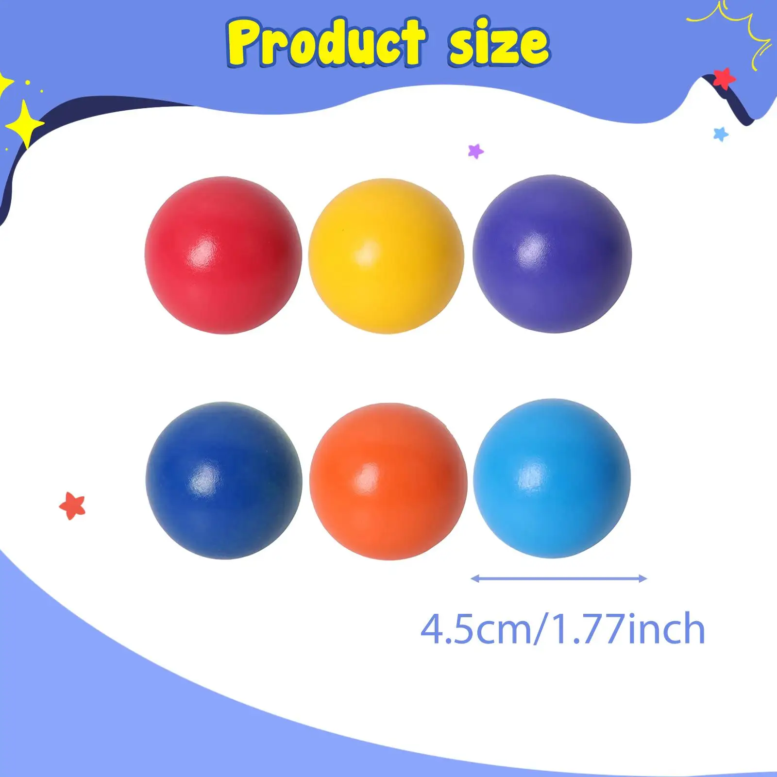 Kids Educational Wooden Rainbow Balls Color Matching Counting Learning Toys for Preschool Interactive Play