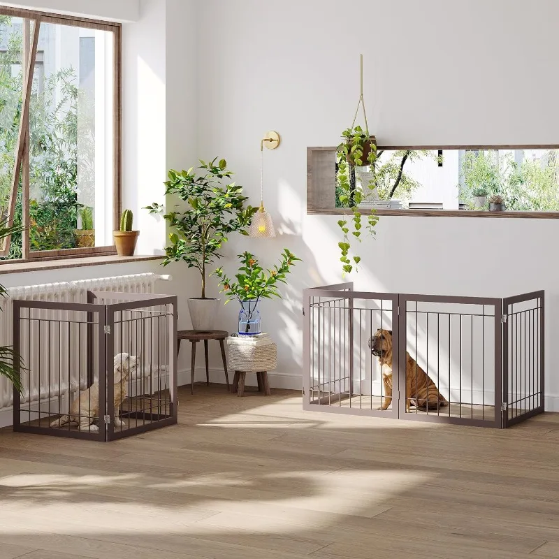 Extra Wide Freestanding Dog Gate 2