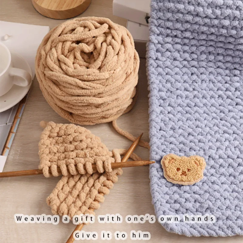 Single Yarn Chunky for Hand Knitting DIY Crochet