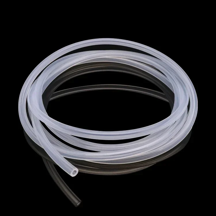 Silicone Tube 1M/5M Flexible Silicone Tubing ID 0.5 1 2 2.5 3 4 5 6 7 8 9 10 11 12mm Nontoxic Transparent Food Grade Soft Drink Tube Pipe