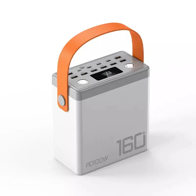 

PD100W двухсторонние портативные зарядные устройства 160000 мАч, быстрая зарядка, портативное зарядное устройство большой емкости для мобильных телефонов и ноутбуков, портативное зарядное устройство 50000 мАч