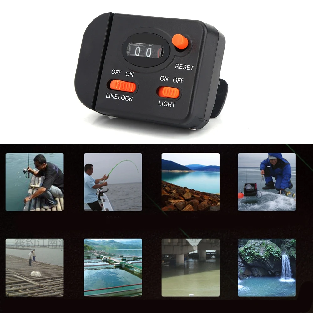 Description Picture 6 of itemPortable Fishing Line Length Counter Electric Fishing Line Counter Full-featured Equipped with Light Smart Fishing Tackle Tool