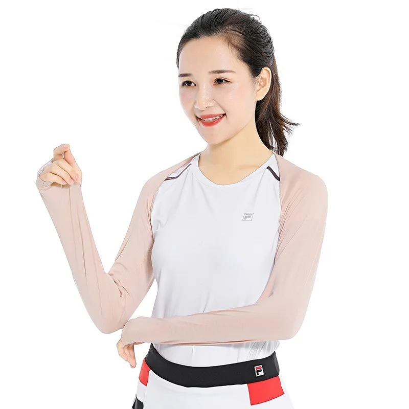 Arm Cover Warm Sun Protection UV Protection Sports Sleeve Arm Cover A Long-sleeved Running and Cycling Hooded Top cooling arm sleeves sun protection arm sleeves arm sleeves
