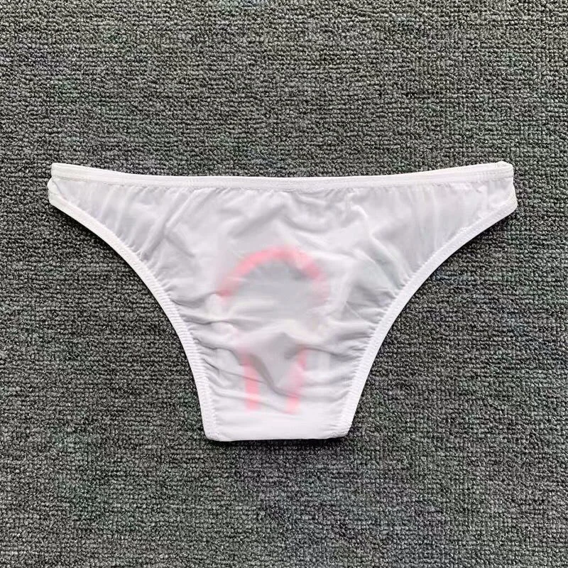 Open Crotch Mens Panties See Through Hole Male Underpants Jockstrap Buttocks Hollow Out Erotic Underwear