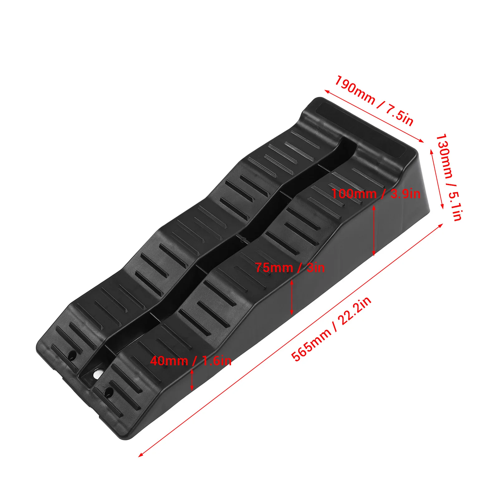 RV Leveling Ramps 11000LBS Load Capacity RV Leveler Wheel Chock for Travel Trailer Campers Truck Leveling Blocks