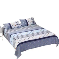 1PCS Bed Sheet (No Pillow Cocer) Thicker Vintage Floral Household Dormitory Bedding Modern Bedspread Mattress Queen King Size 1