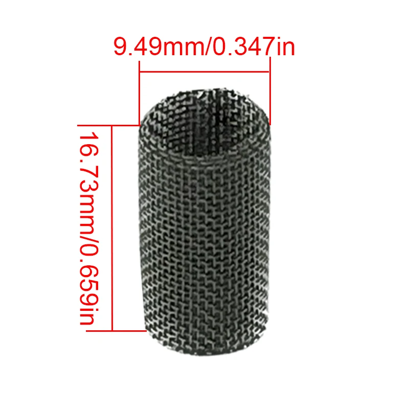 1/2/5/10/20/30/50X Car Steel Glow Plug Burner Strainer Screen For Webasto Eberspacher Diesel Air Parking Heater 252069100102