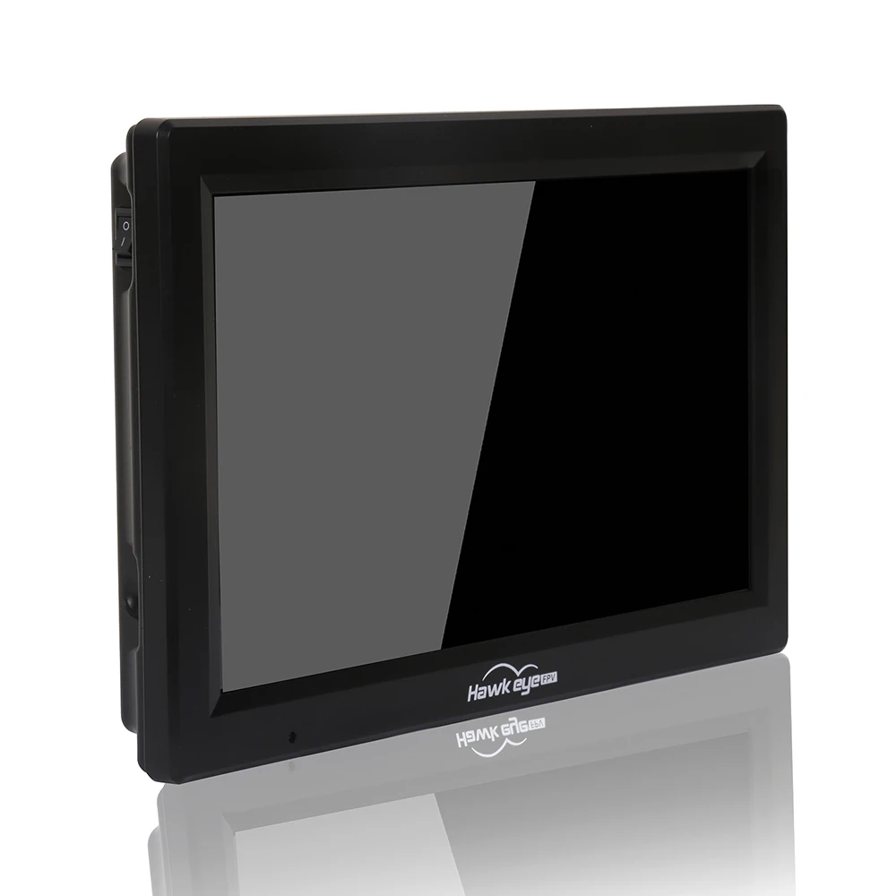 Hawkeye Little Pilot Captain X 10.2 inch FPV Monitor with DVR Support X Band 60CH Dual Receiver 4.9 to 6.15 GHz fpv monitor