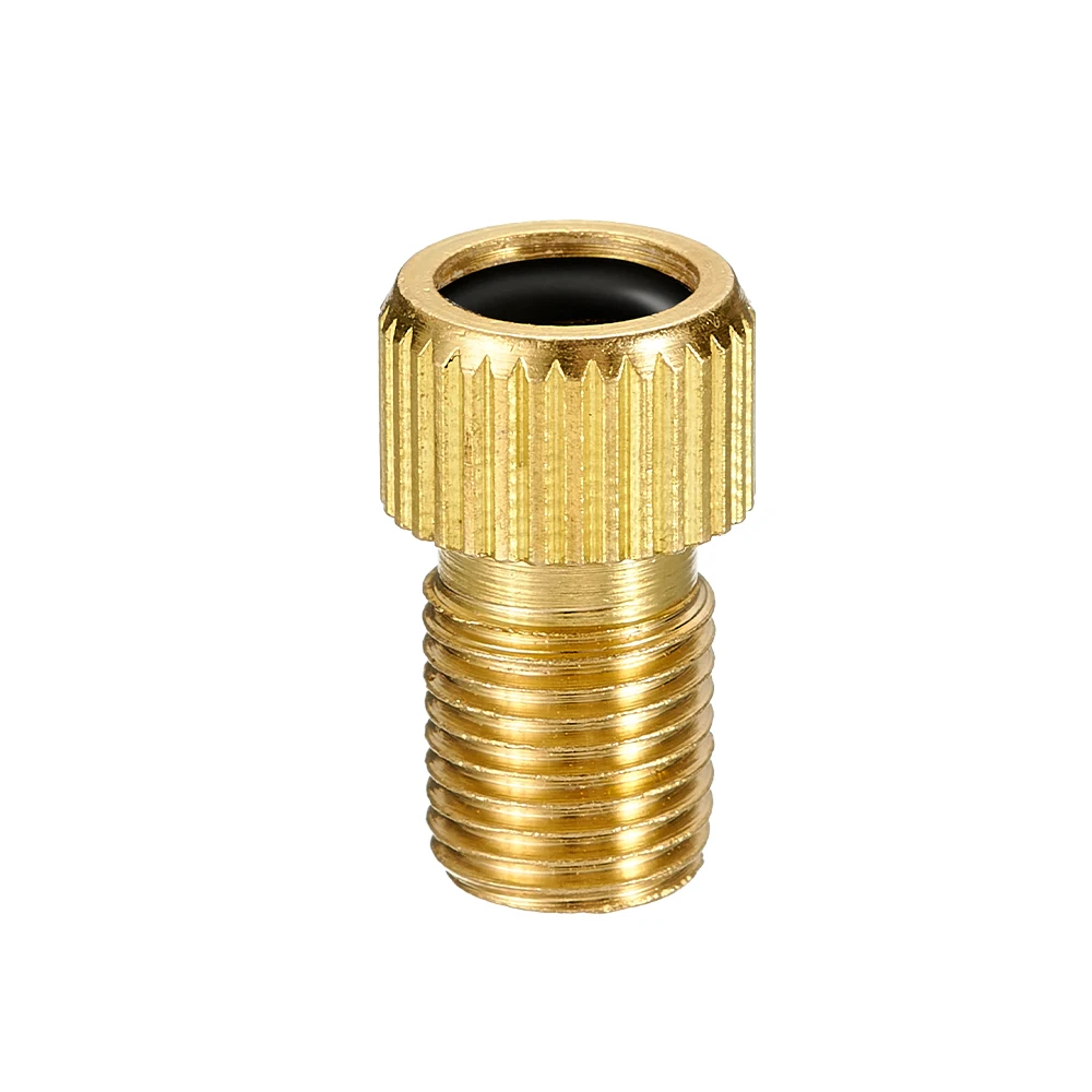 VXM Bicycle Wheel Tire Transfer Valve Adapter French Mouth To AV Road Bike Copper FV Pump Valve Cap Cycling Tyre Accessories