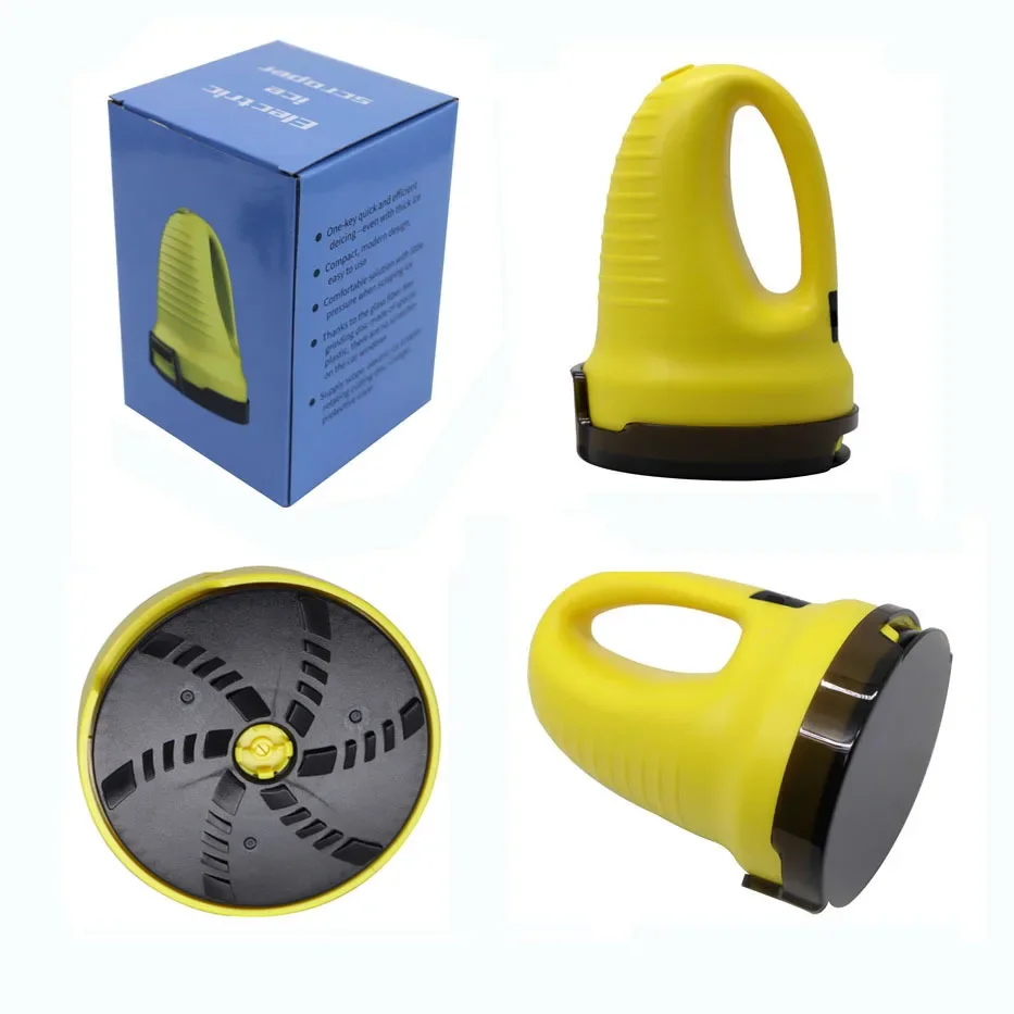 Car Ice Snow Scraper USB Electric Heated Snow Removal Windshield Glass Defrost Cleaning Tools Automobile Fast Deicing