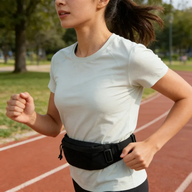 Workout Running Waist Bag Jogging Belt Pouch Nylon Zip Fanny Pack Sport Runner Crossbody Bags Men And Women 4