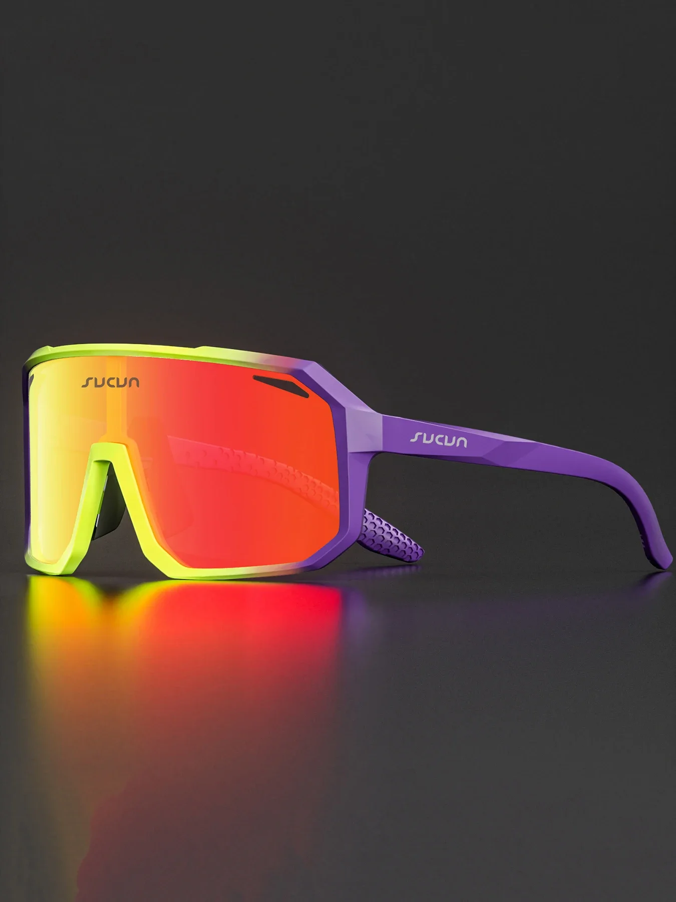 Ultra-Light Sports Sunglasses with Blue Coated UV400 Lenses