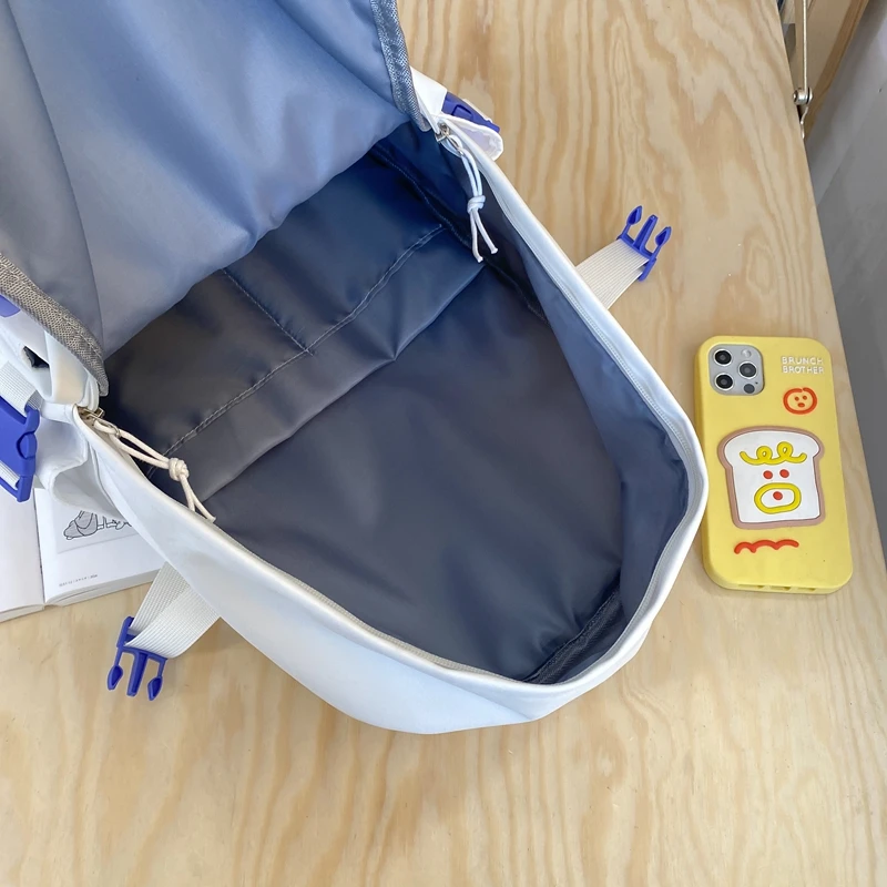 Fashion Women Cute Backpack Kawaii Teen Girls Schoolbag Waterproof Bookbag Colleg Laptop Rucksack Nylon Travel Mochila