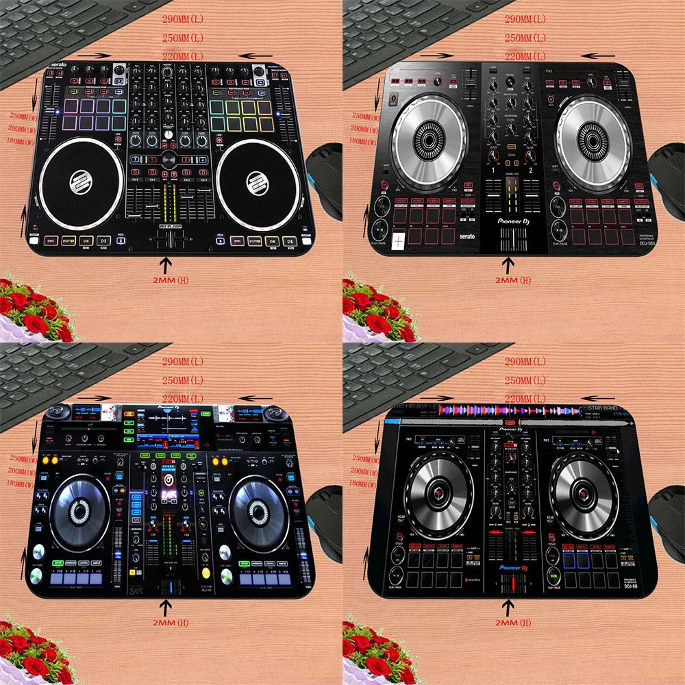 Mairuige Missaggio-Console Pioniere Dj Tastiera Mouse Set Tavolo Tappetino Accessori Per Laptop Mouse Per Computer Mouse Tappetini Tappeto Rog