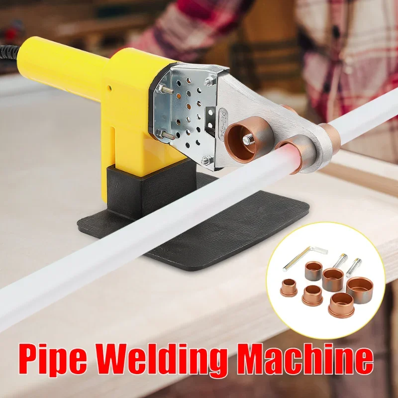 Pipe Welding Machine Socket Fusion Welder PPR Plastic Tube Fusion Welding Equipment Pipe Soldering Iron Hot Melting Tool