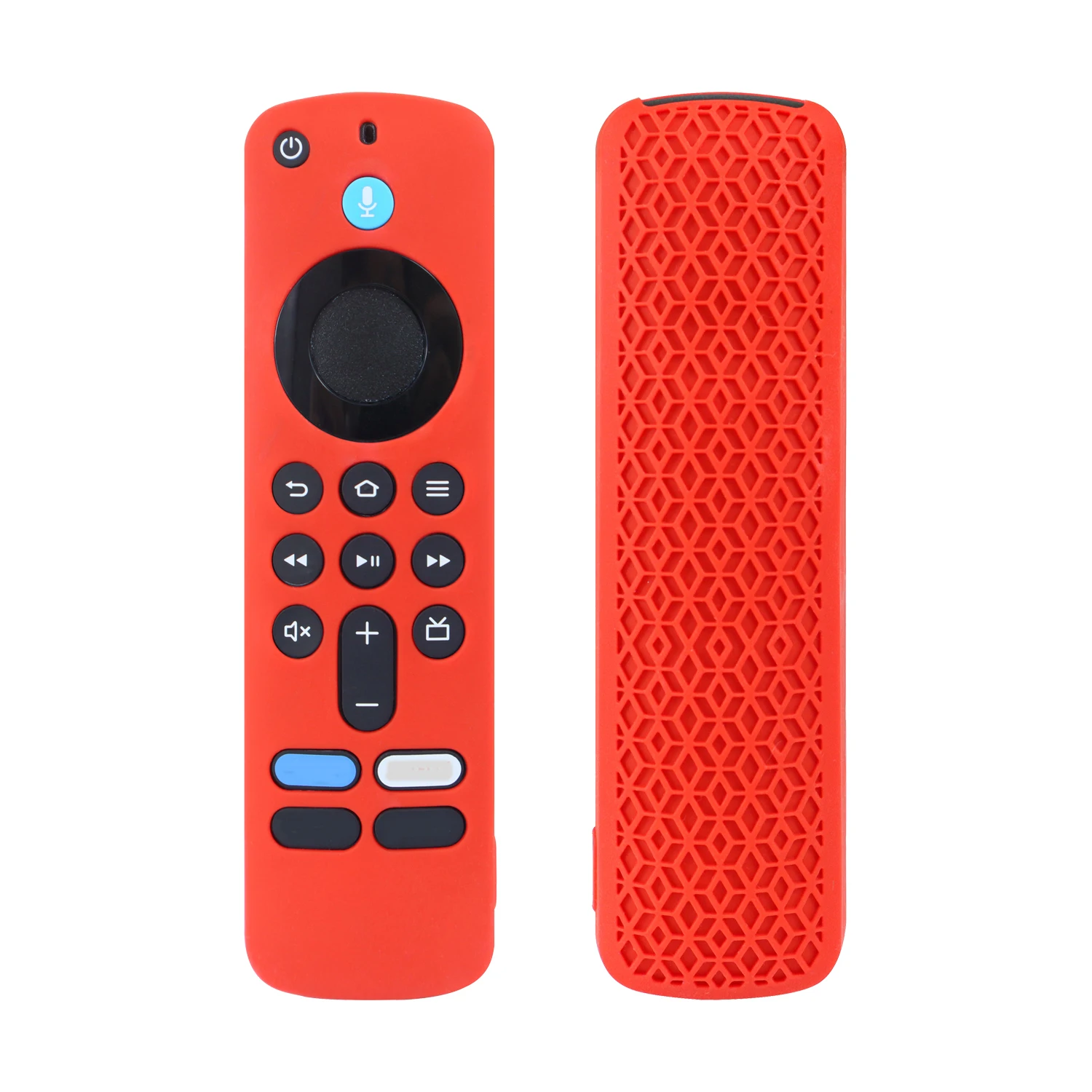 Soft Silicone Case for Fire TV Stick 4K (2nd Gen) Remotes NonSlip Texture Shell